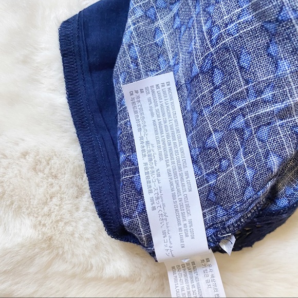 Aerie Tiered Lace Trim Printed Romper - Picture 5 of 6